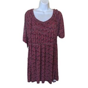 * Red Jersey Dress Size 2X